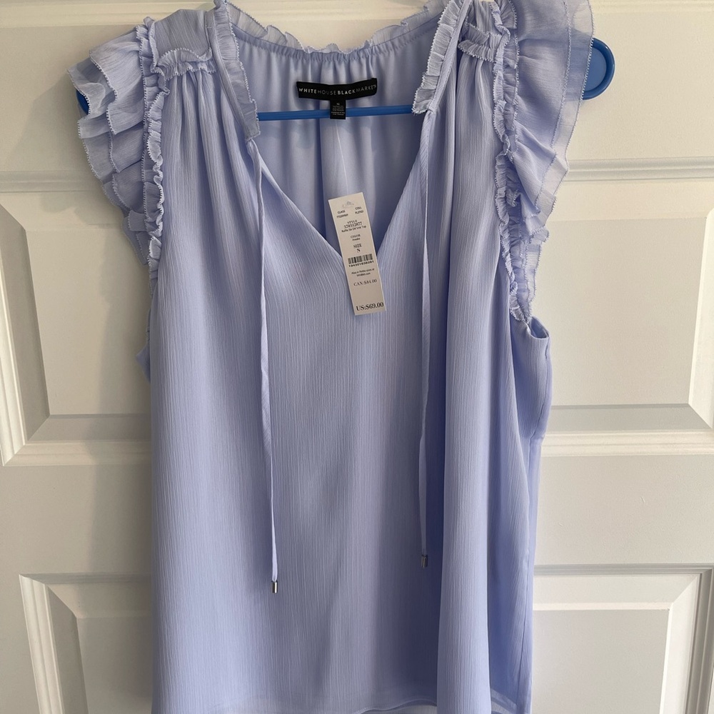 Beautiful White House Black Market blouse. NWT